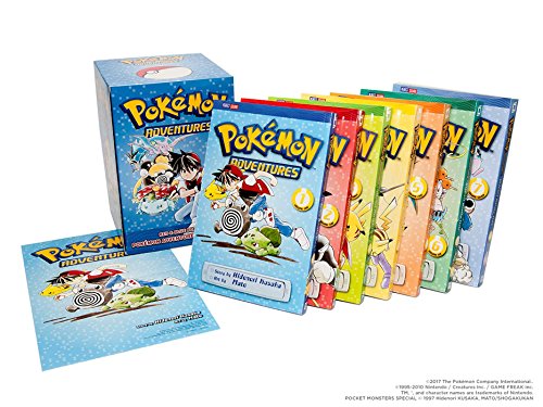 Pokémon Adventures (7 Volume Set - Reads R to L (Japanese Style) for all ages)