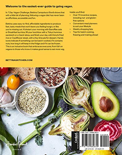 The 7 Day Vegan Challenge: Plant-Based Recipes for Every Day of the Week