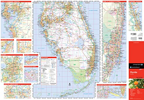 Rand McNally Easy To Read Folded Map: Florida State Map