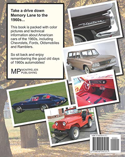 1960s American Cars Memory Lane: large print picture book for dementia patients