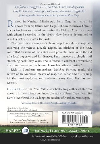 Natchez Burning: A Novel (Penn Cage)