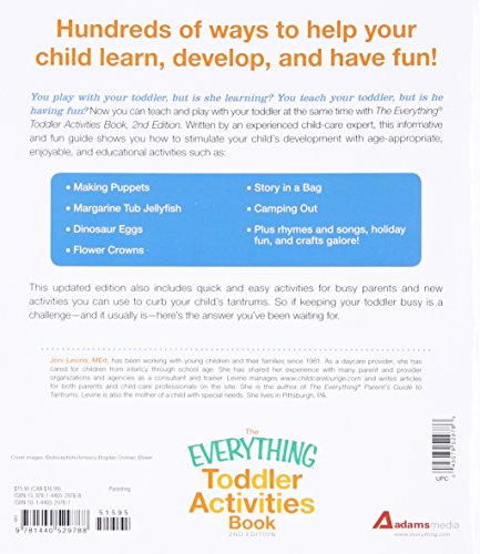 The Everything Toddler Activities Book: Over 400 games and projects to entertain and educate