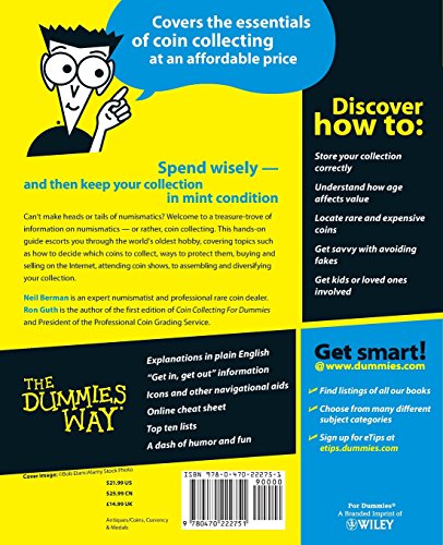 Coin Collecting For Dummies