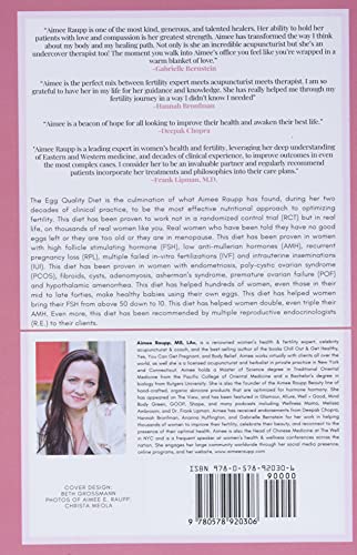 The Egg Quality Diet: A clinically proven 100-day fertility diet to balance hormones, reduce inflammation, improve egg quality & optimize your ability to get & stay pregnant