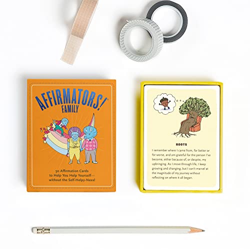Affirmators! Family Deck: 50 Affirmation Cards on Kin of All Kinds - Without the Self-helpy-ness!