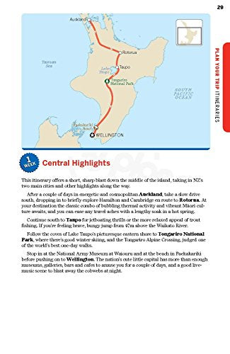 Lonely Planet New Zealand's North Island 5 (Regional Guide)