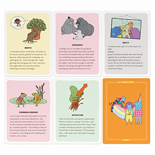 Affirmators! Family Deck: 50 Affirmation Cards on Kin of All Kinds - Without the Self-helpy-ness!