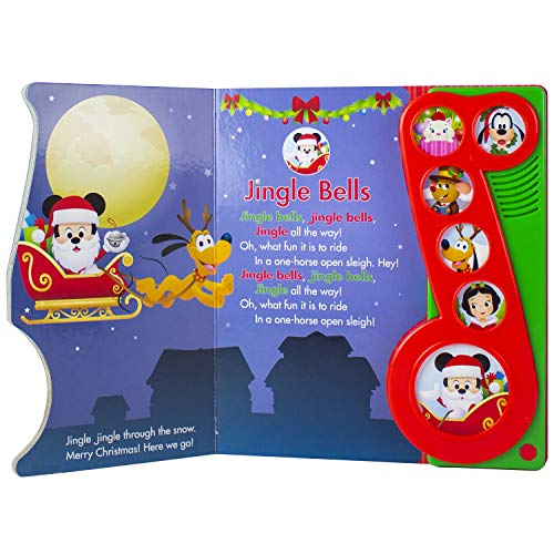 Disney Baby - Mickey Mouse Christmas Jingle Bells Sing-Along Song Book - PI Kids