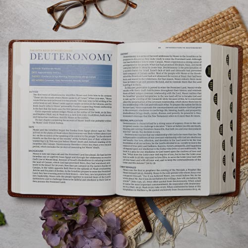 NKJV, Spirit-Filled Life Bible, Third Edition, Leathersoft, Brown, Thumb Indexed, Red Letter, Comfort Print: Kingdom Equipping Through the Power of the Word
