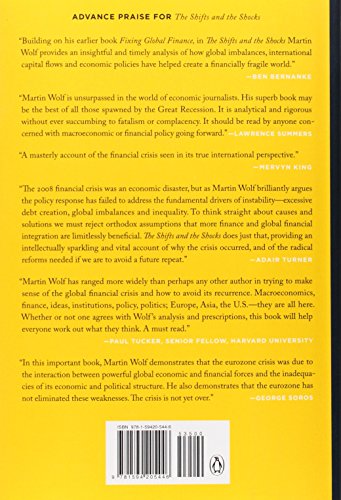 The Shifts and the Shocks: What We've Learned--and Have Still to Learn--from the Financial Crisis