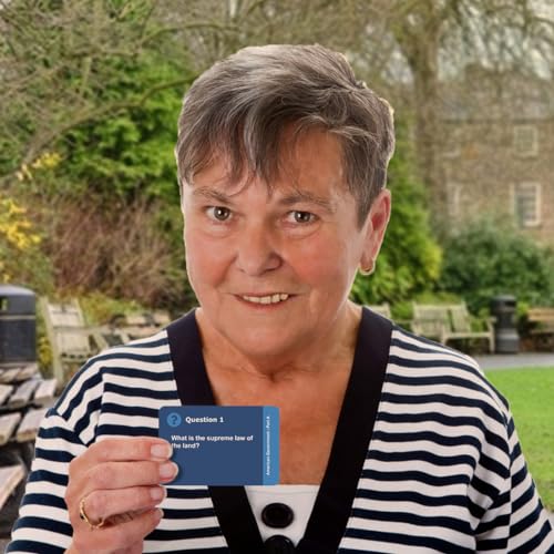 US Citizenship Flash Cards 2023-2024: Naturalization Test Study Guide with 100 USCIS Questions and Answers Flashcards Includes Online Audios