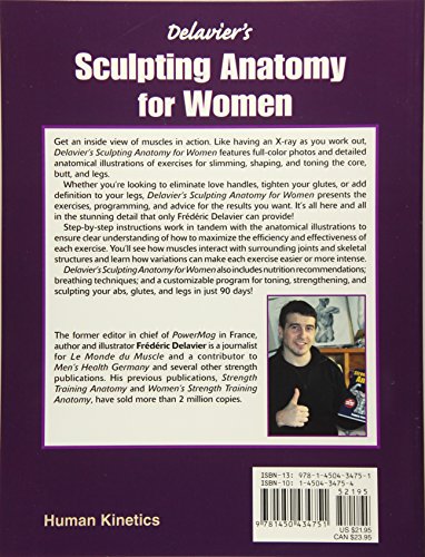 Delavier's Sculpting Anatomy for Women: Shaping your core, butt, and legs