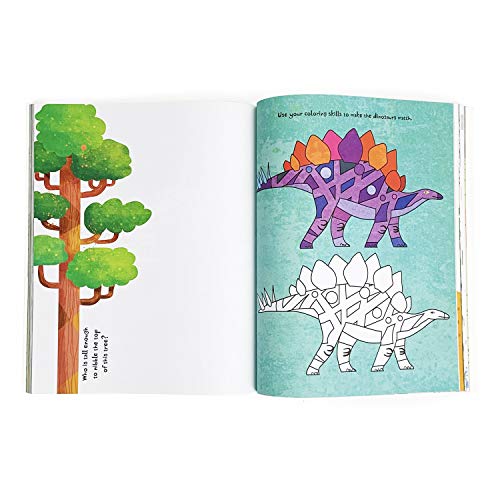 Totally Roarsome Dinosaur Activities - Over 100 Pages of Dino Fun Including Coloring, Drawing, Puzzles, Mazes, Dot-to-Dots, and More! Ages 3-8