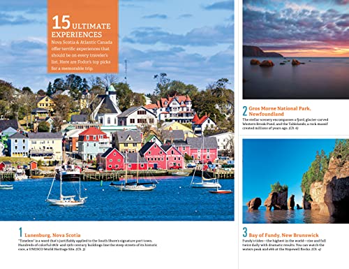 Fodor's Nova Scotia & Atlantic Canada: With New Brunswick, Prince Edward Island & Newfoundland (Full-color Travel Guide)