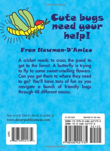 Bugs Mazes (Dover Little Activity Books)