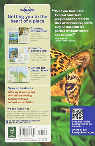 Lonely Planet Belize (Country Guide)