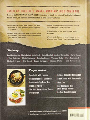 Eat Like a Man: The Only Cookbook a Man Will Ever Need (Cookbook for Men, Meat Eater Cookbooks, Grilling Cookbooks)
