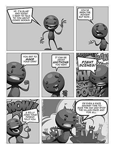 Blank Comic Book for Kids: Create Your Own Story, Drawing Comics and Writing Stories