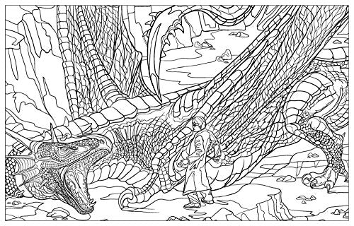 Harry Potter Magical Creatures Colouring Book 2