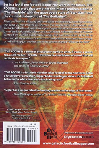 The Rookie: Galactic Football League: Book One (The galactic football league, 1)