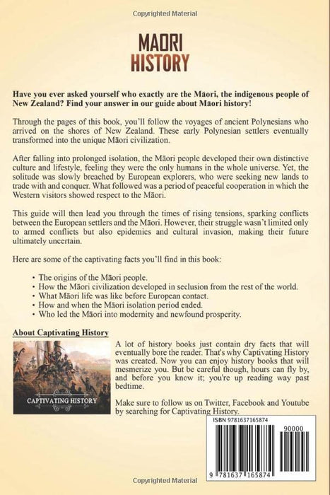 Māori History: A Captivating Guide to the History of the Indigenous Polynesian People of New Zealand (Australasia)