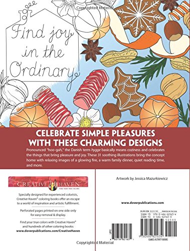 Creative Haven Happy Home: A Hygge Coloring Book (Adult Coloring)