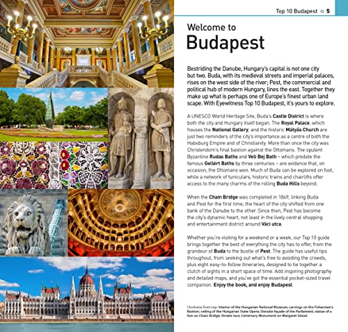 DK Eyewitness Top 10 Budapest (Pocket Travel Guide)