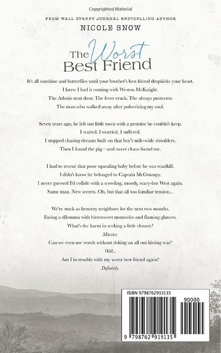 The Worst Best Friend: A Small Town Romance (Knights of Dallas)