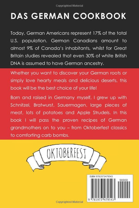 Das German Cookbook: Schnitzel, Bratwurst, Strudel and other German Classics
