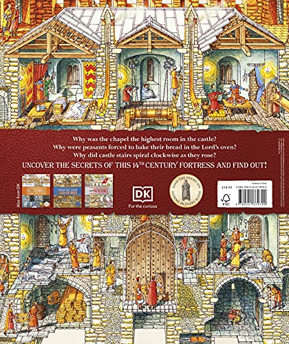 Stephen Biesty's Cross-Sections Castle /anglais