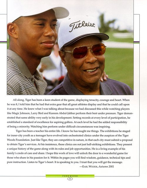 How I Play Golf by Woods, Tiger (2001) Hardcover