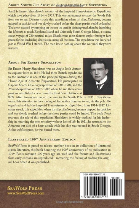 South (Shackleton's Last Expedition): Illustrated 100th Anniversary Edition