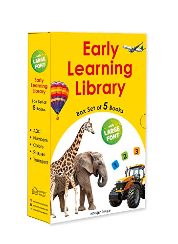 Early Learning Library: Box Set of 5 Books (Big Board Books)