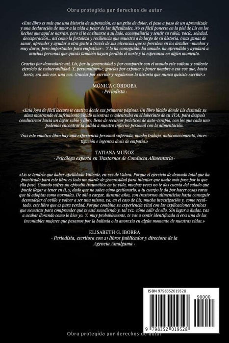 La bulimia me salvó: La historia de trauma, depresión y TCA que nunca quise escribir (Spanish Edition)