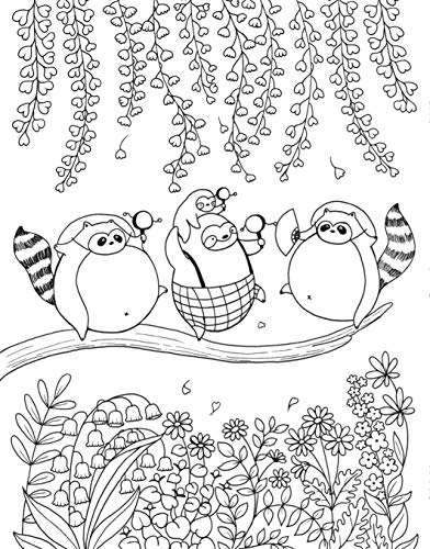 A Million Sloths: Seriously Cute Creatures to Colour
