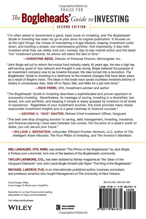 The Bogleheads' Guide to Investing