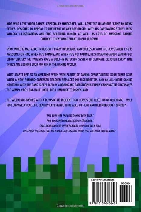 Game on Boys 2: Minecraft Madness (Game on Boys Series)