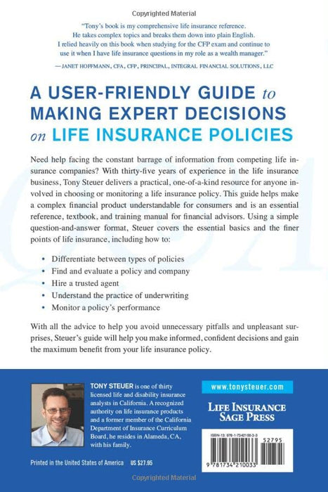 Questions and Answers on Life Insurance: The Life Insurance Toolbook (Fifth Edition)