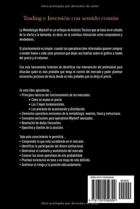La metodología Wyckoff en profundidad (Curso de Trading e Inversión: Análisis Técnico avanzado) (Spanish Edition)