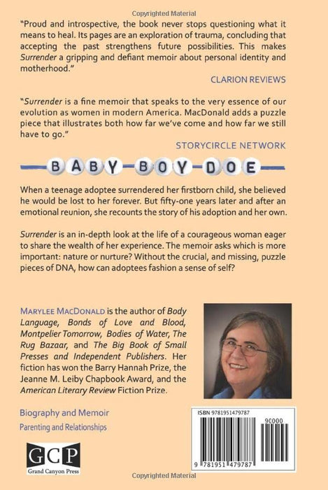 Surrender: A Memoir of Nature, Nurture, and Love