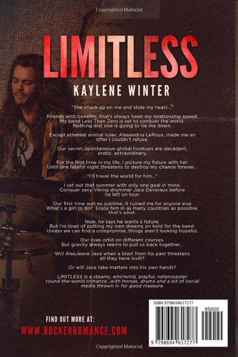 LIMITLESS: A Less Than Zero Rockstar Romance: Book 2: Jace & Alex