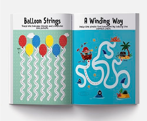 My First Book of Pencil Control : Practice Pattern Writing (Full Color Pages)