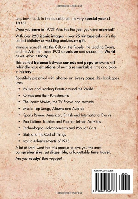 Time Traveling to 1973: Celebrating a Special Year