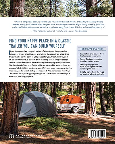 The Handmade Teardrop Trailer: Design & Build a Classic Tiny Camper from Scratch