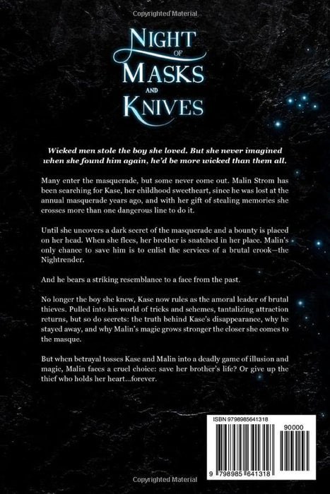 Night of Masks and Knives: A romantic fairy tale fantasy (The Broken Kingdoms)