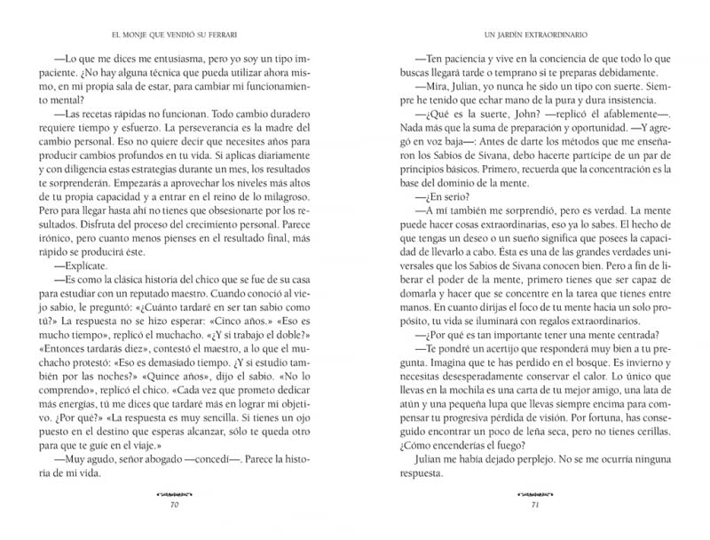 El monje que vendió su Ferrari: Una fábula espiritual