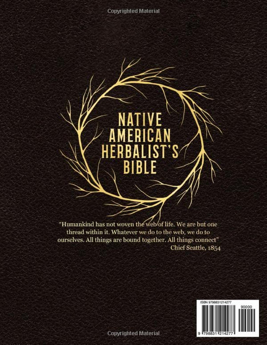 The Native American Herbalist's Bible [12 Books in 1]: Your Home Apothecary Guide to Garden or Forage Native Herbs, Craft Hundreds of Traditional Herbal Remedies & Naturally Improve Your Wellness