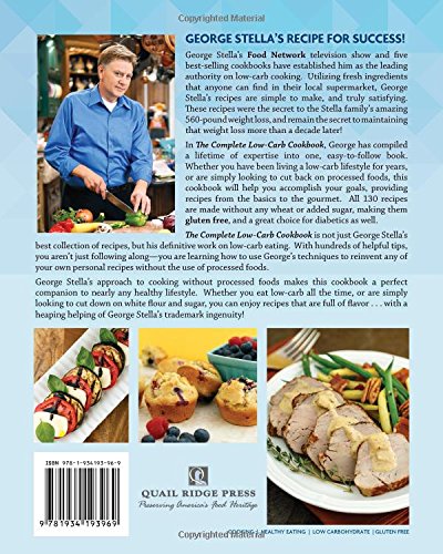 The Complete Low-Carb Cookbook: No Sugar Added and Wheat-Free Recipes for Any Carb-Conscious Lifestyle
