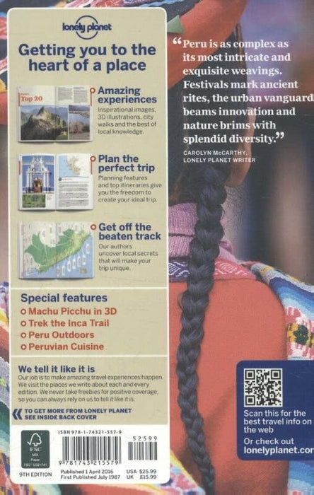 Lonely Planet Peru (Country Guide)