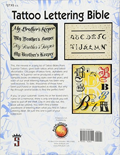 Tattoo Lettering Bible